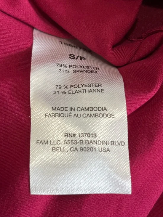 GapFit Crop Active Tank Red Size Small - Picture 8 of 9